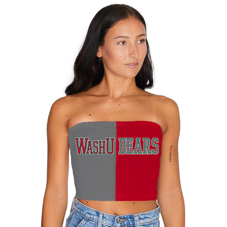 WashU Two Tone Tube Top