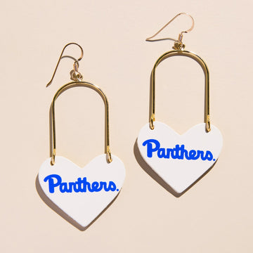 White University of Pittsburgh Panthers Script Heartthrobs