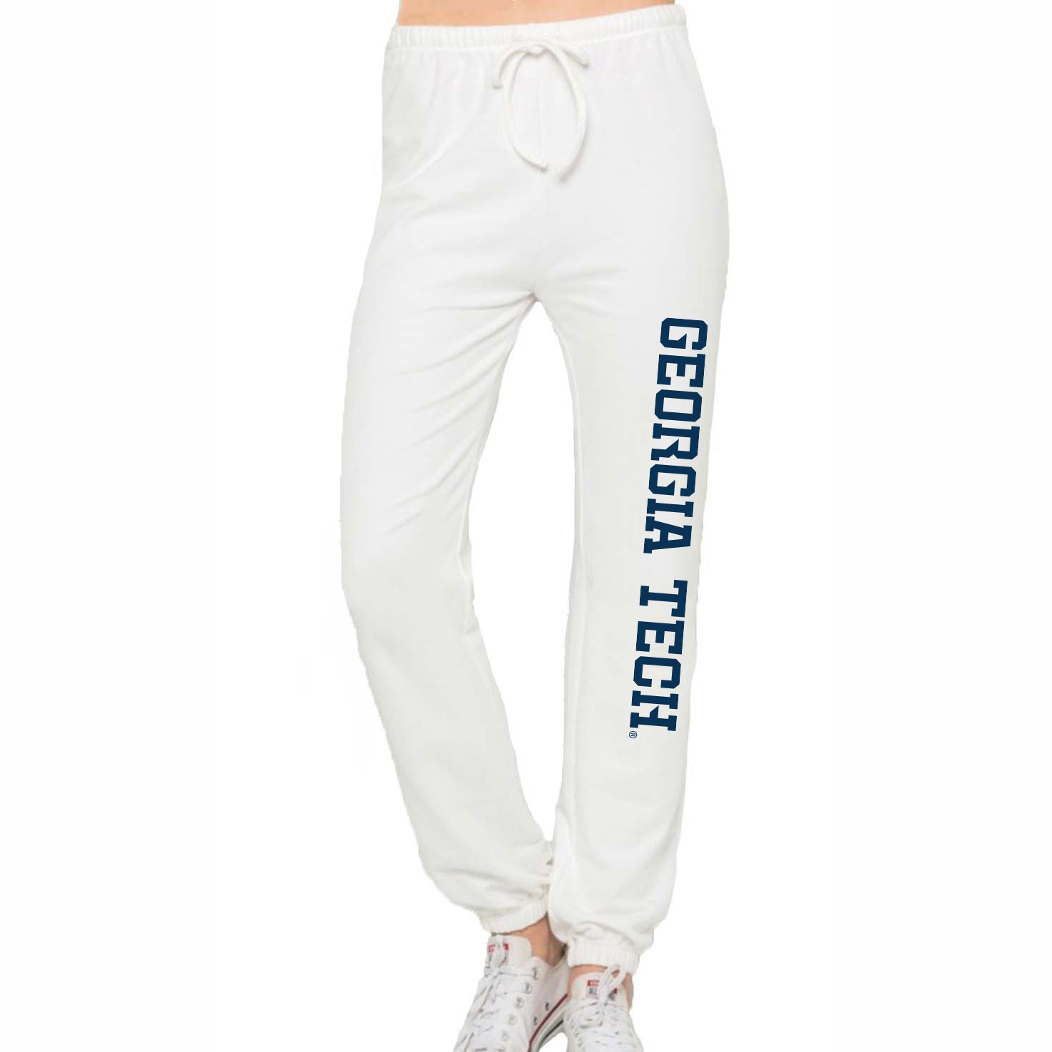 Georgia Tech White Joggers