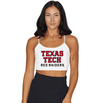 Texas Tech White Spaghetti Tank