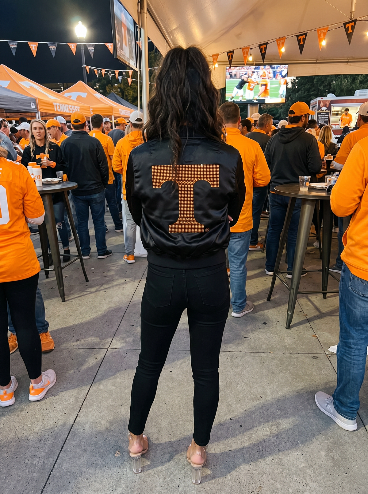 Tennessee Vols Big T  Black Bomber